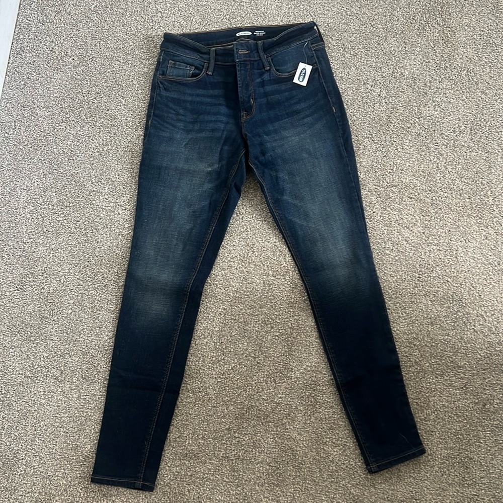 Old Navy Size 4 Rockstar Super Skinny Mid-Rise Jeans